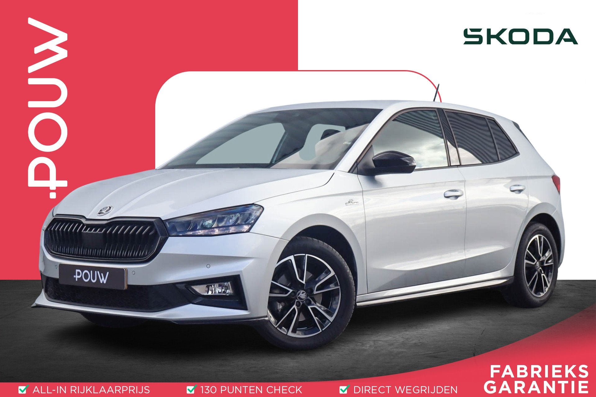 Skoda Fabia 1.0 TSI 115pk DSG Monte Carlo | Apple Carplay/An, Auto's, 12 maanden, Gebruikt, Euro 6, Origineel Nederlands