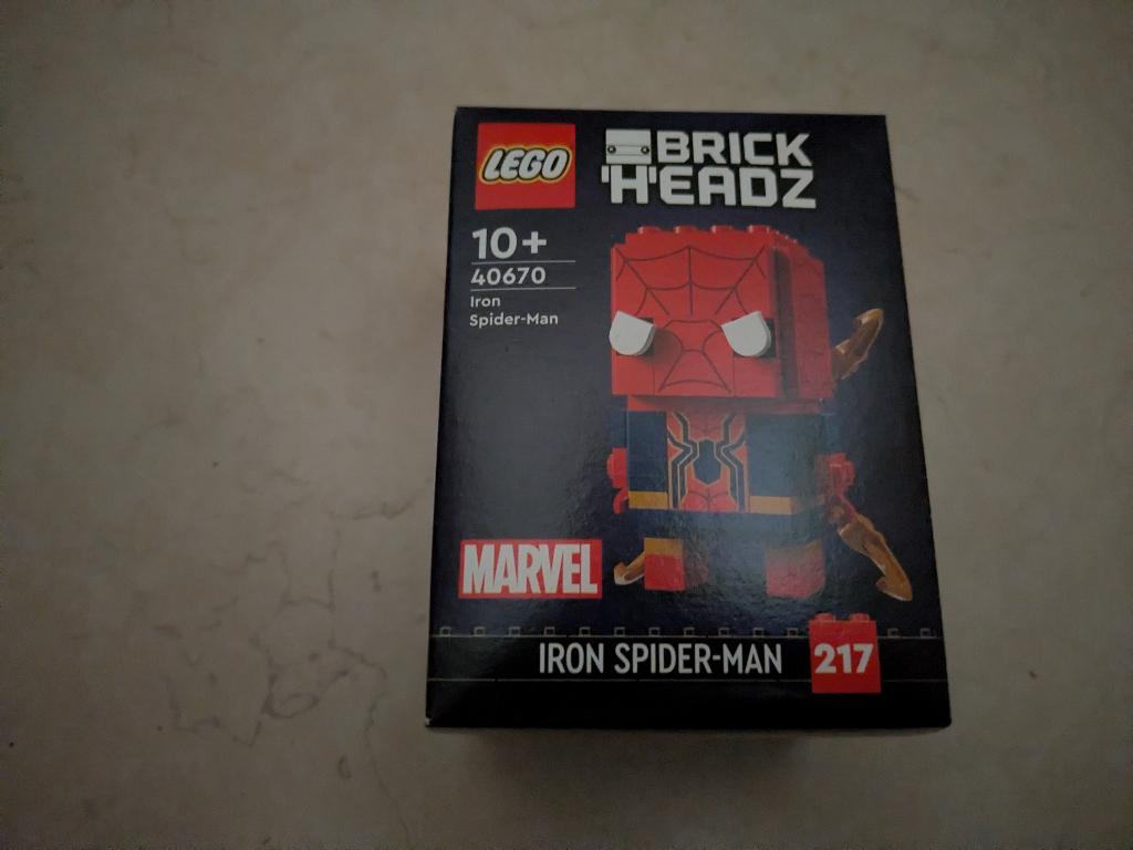 Lego Brickheadz - Iron Spider Man - 40670, Kinderen en Baby's, Speelgoed | Duplo en Lego, Ophalen of Verzenden, Nieuw, Complete set