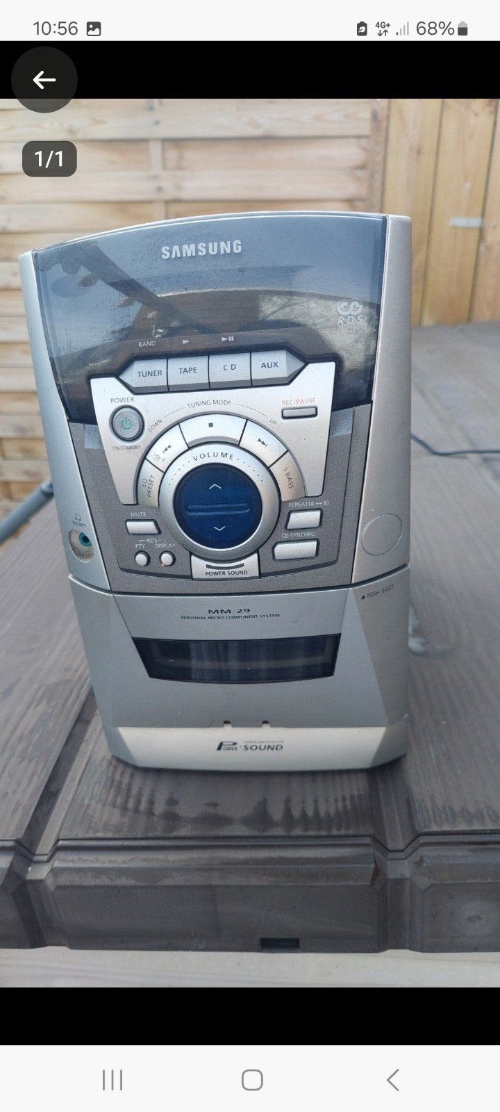 Samsung MM-29 Personal Micro Component System, Ophalen of Verzenden