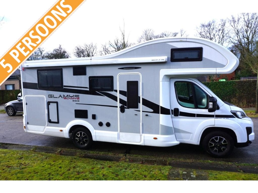 Mc Louis Glamys 365 2025! familiecamper, Koelkast, Alkoof, Bedrijf, Overige merken