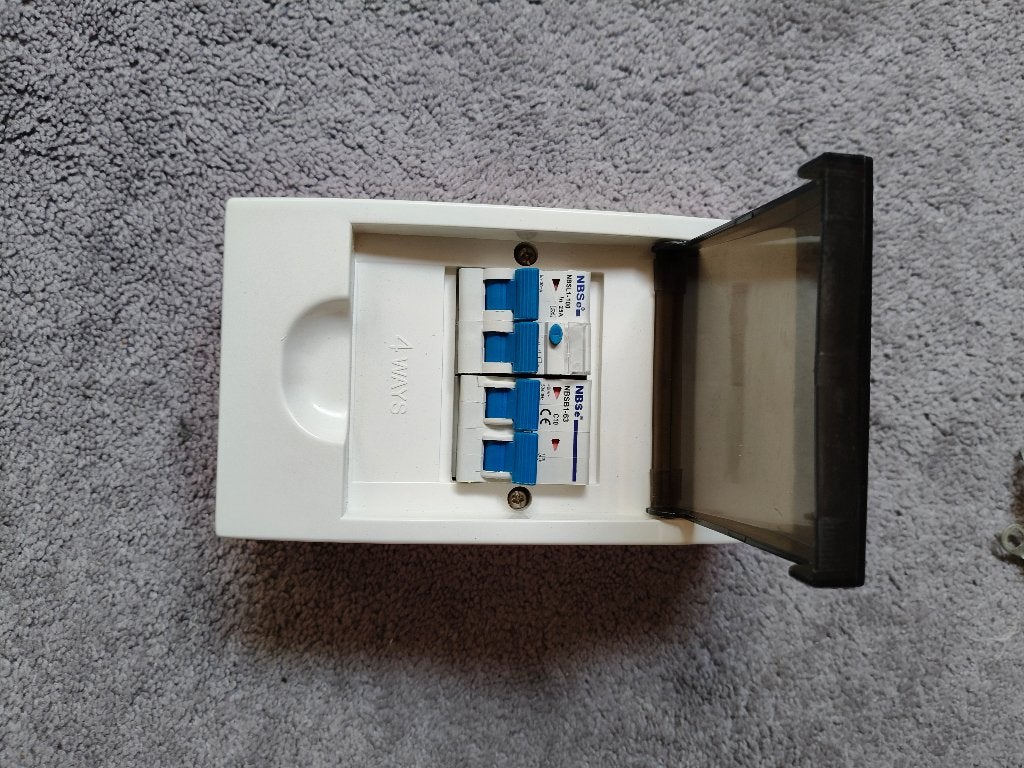 Installatie kast HABA met aardlek, Ophalen of Verzenden, Zo goed als nieuw