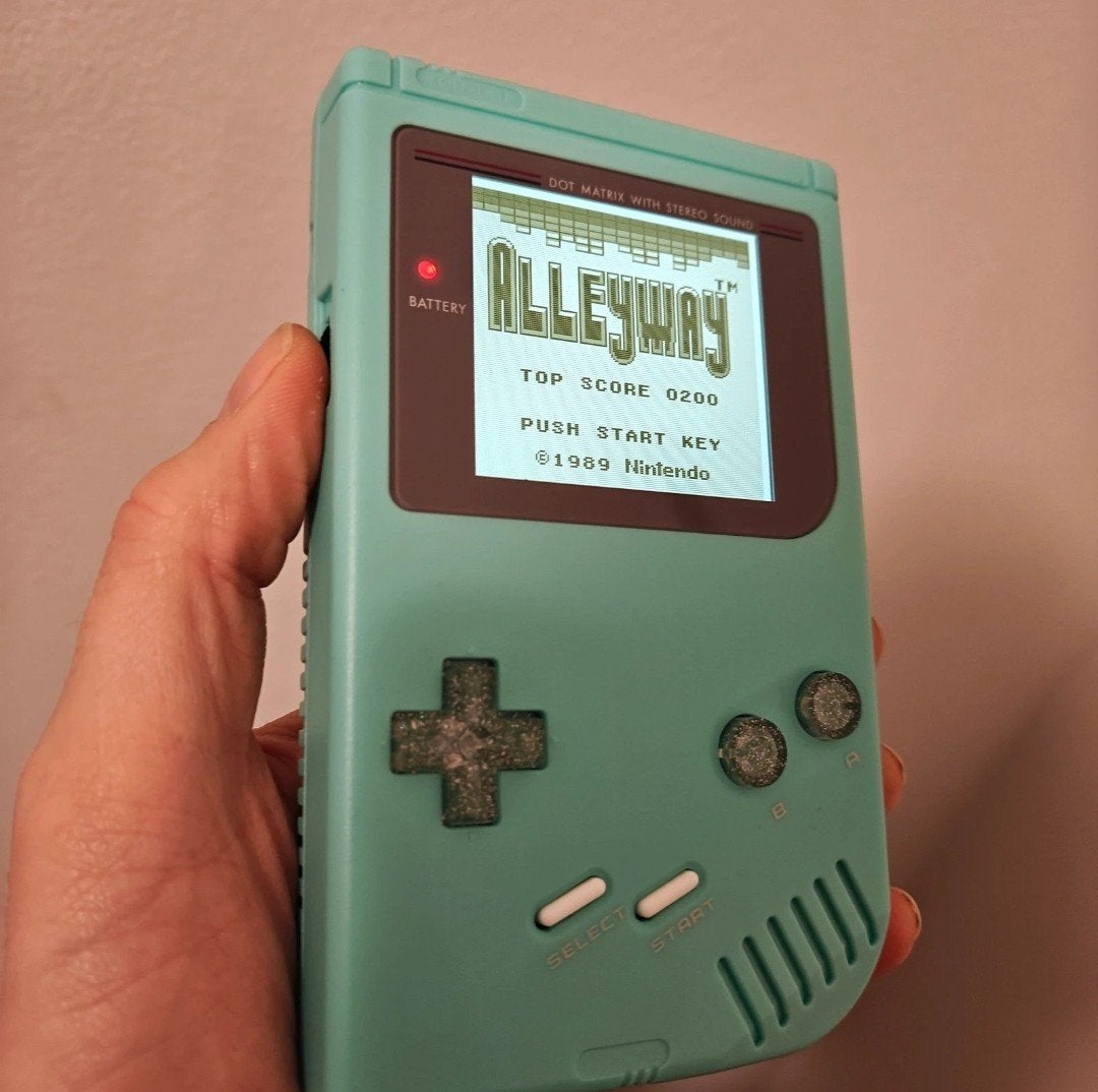 custom Gameboy DMG with ips screen and bass boost, Ophalen of Verzenden, Game Boy Classic