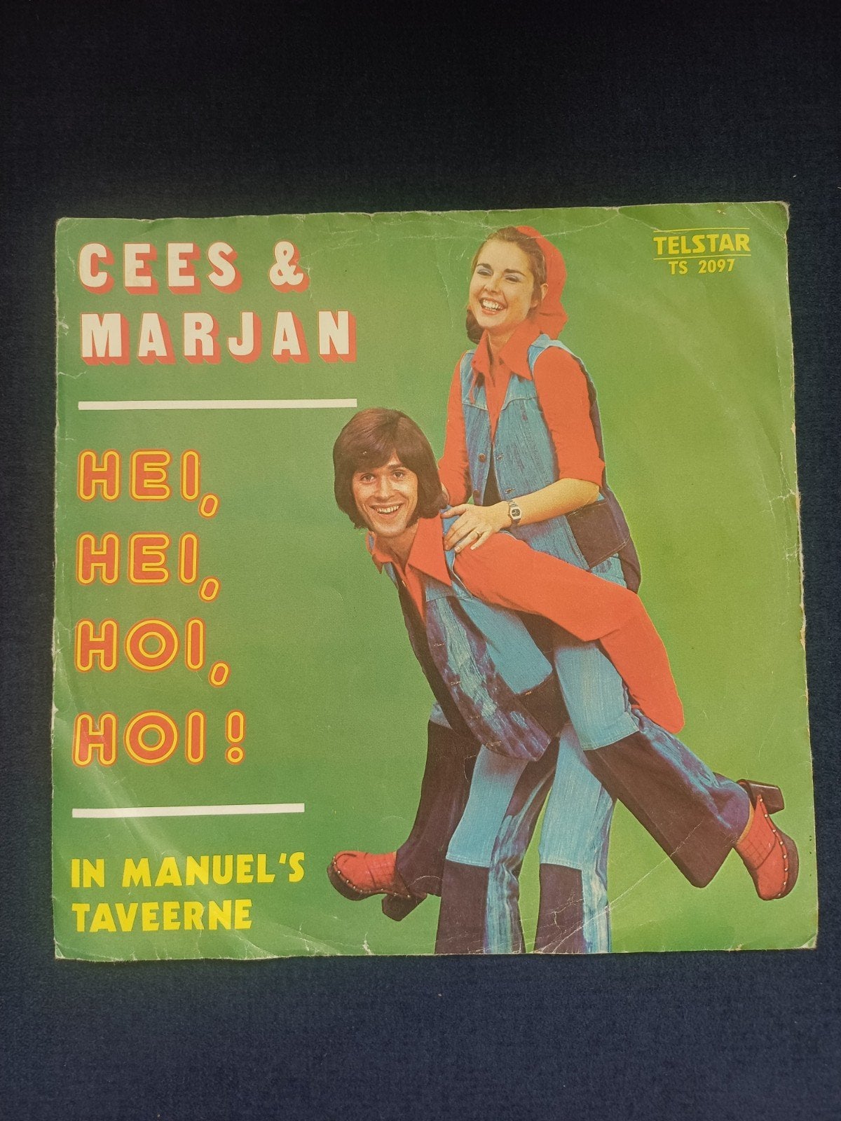 Singeltje Cees en Marjan - Hei, Hei, Hoi, Hoi! (Telstar), 7 inch, Zo goed als nieuw, Overige typen, Nederlandstalig