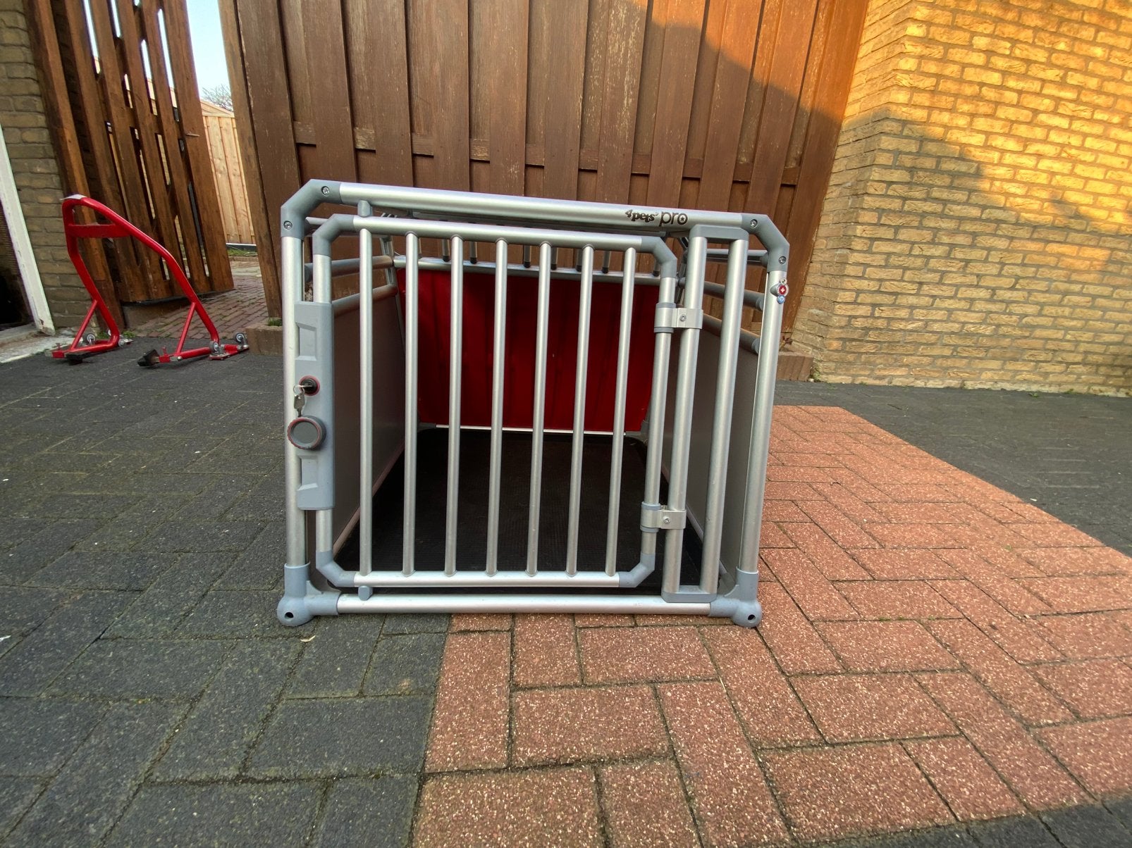 4 Pets Pro 4 Medium autobench, Ophalen, Zo goed als nieuw, 75 tot 110 cm, 65 tot 100 cm