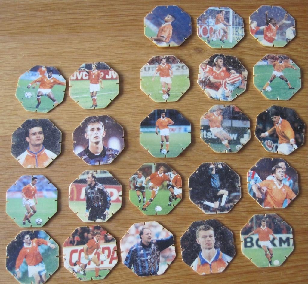 23 verschillende Flippo's - Oranje topshots - 1996, Ophalen of Verzenden, Losse flippo's