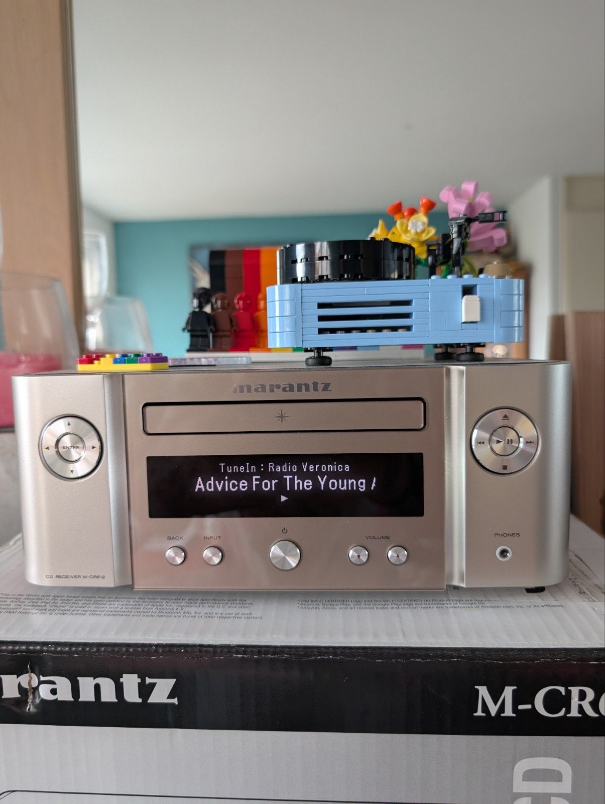 Marantz M-CR612 Netwerk CD Receiver - Zo goed als nieuw, Ophalen of Verzenden, Zo goed als nieuw, Overige merken