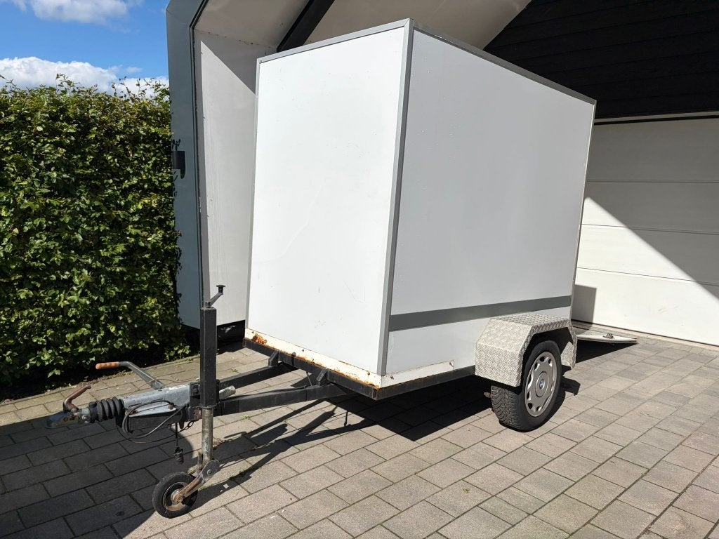 Gesloten aanhanger 750 kg met oprijkklep, Auto diversen, Ophalen, Gebruikt