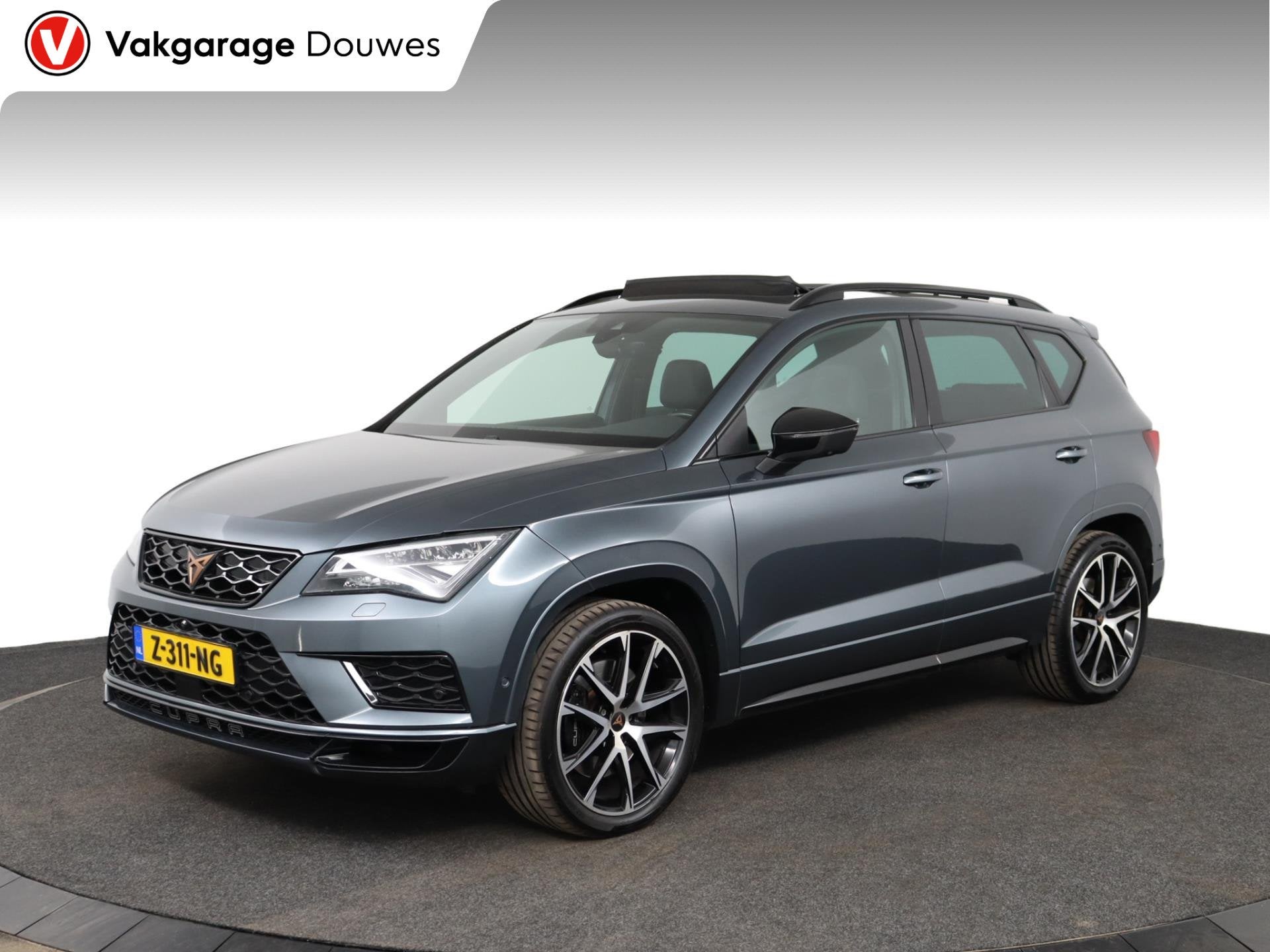 CUPRA Ateca 2.0 TSI 4DRIVE |Automaat |Pano |Stoelverwarming, Auto's, Cupra, Bedrijf, Te koop, Ateca, 360° camera, 4x4, ABS, Adaptive Cruise Control