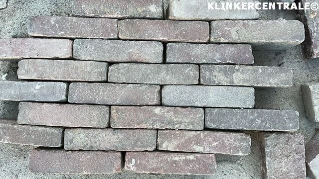 540m2 bruin paars gebakken klinkers waalformaat 5-duimers