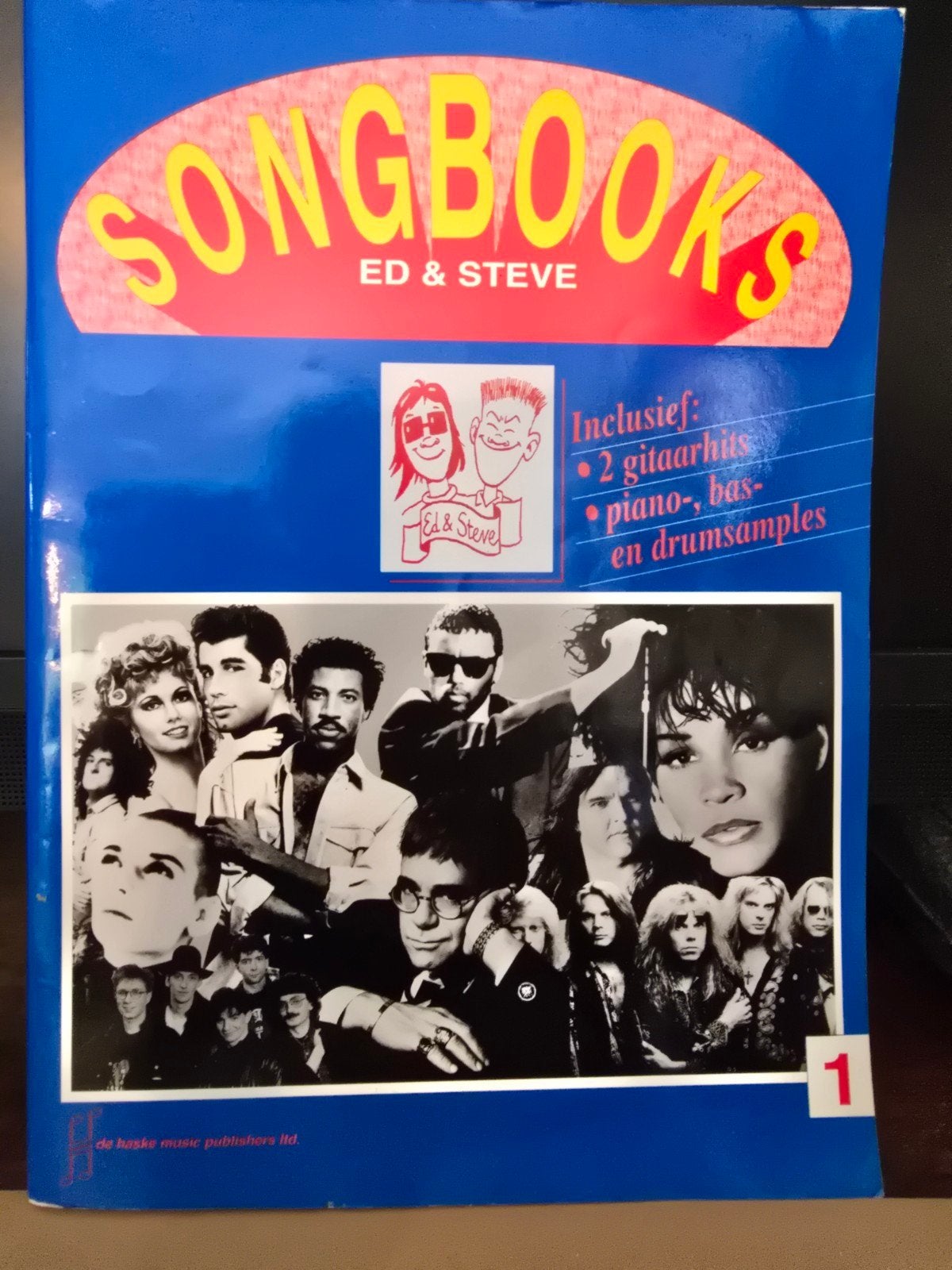 Songbooks Ed & Steve - Gitaar, Piano, Bas, Drums, Boeken, Ophalen of Verzenden, Gelezen, Instrument, Ed & Steve