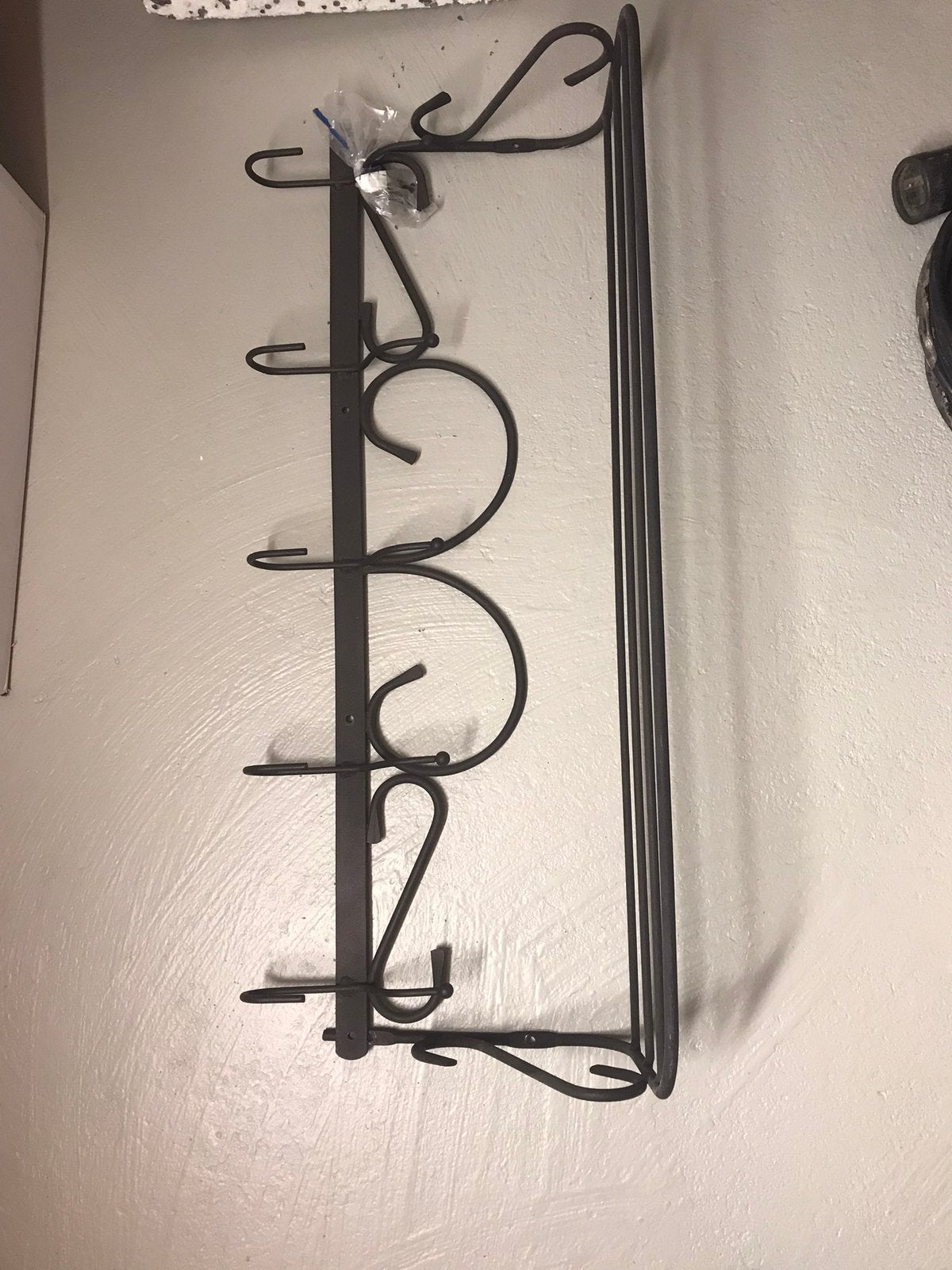 • KAPSTOK MET BIJPASSENDE SPIEGEL •, Huis en Inrichting, Woonaccessoires | Kapstokken, Zo goed als nieuw, Minder dan 100 cm, Metaal