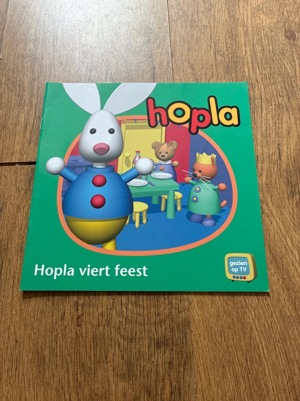 Hopla viert feest, Ophalen, Zo goed als nieuw, 1 tot 2 jaar