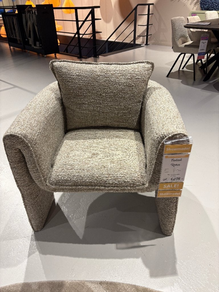 fauteuil Romee, Ophalen, Eenpersoons, Nieuw, 75 tot 100 cm