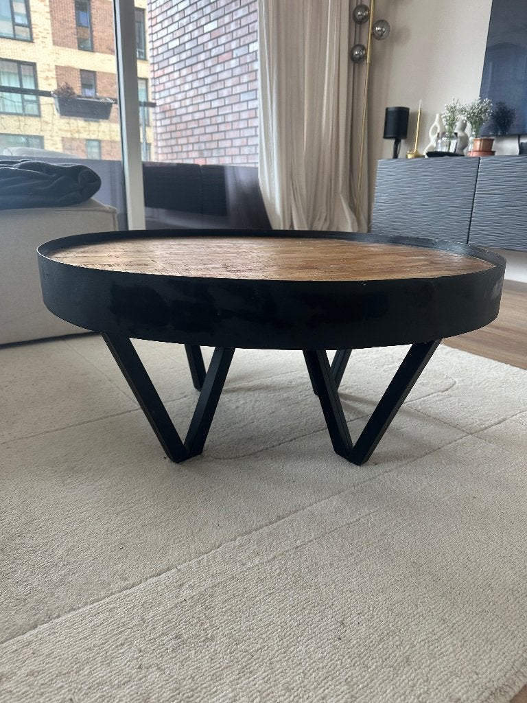 WOOOD Salontafel 74x34 cm, Huis en Inrichting, Tafels | Salontafels, Ophalen, Gebruikt, 50 tot 100 cm, 50 tot 100 cm
