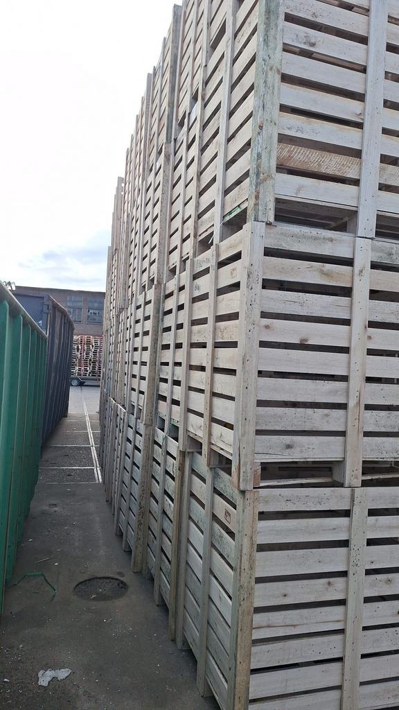 Palletbox plantenbak opslag bak