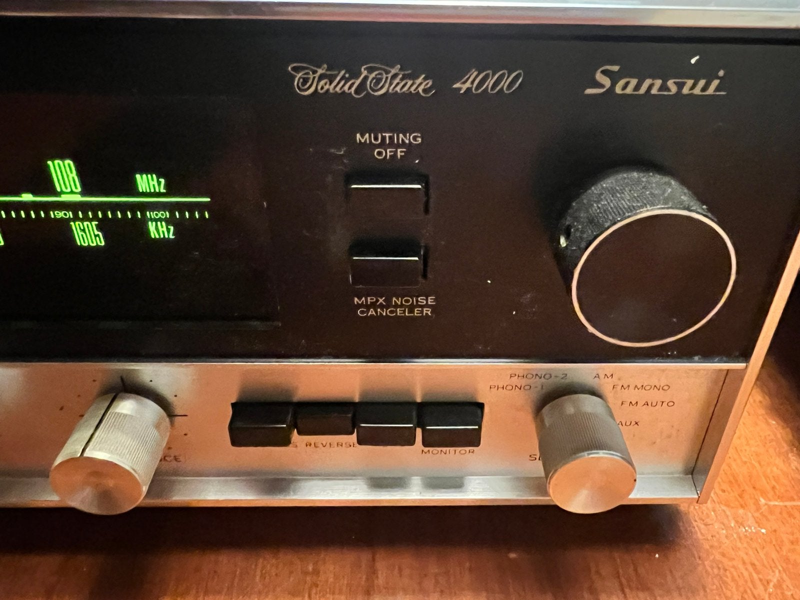 Vintage Sansui 4000, Audio, Tv en Foto, Gebruikt, Ophalen, Overige merken, Minder dan 60 watt