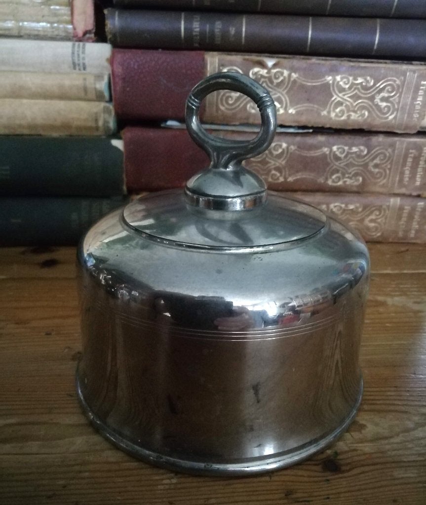 Oude boterwarmer boterkoeler boter cloche, Ophalen of Verzenden