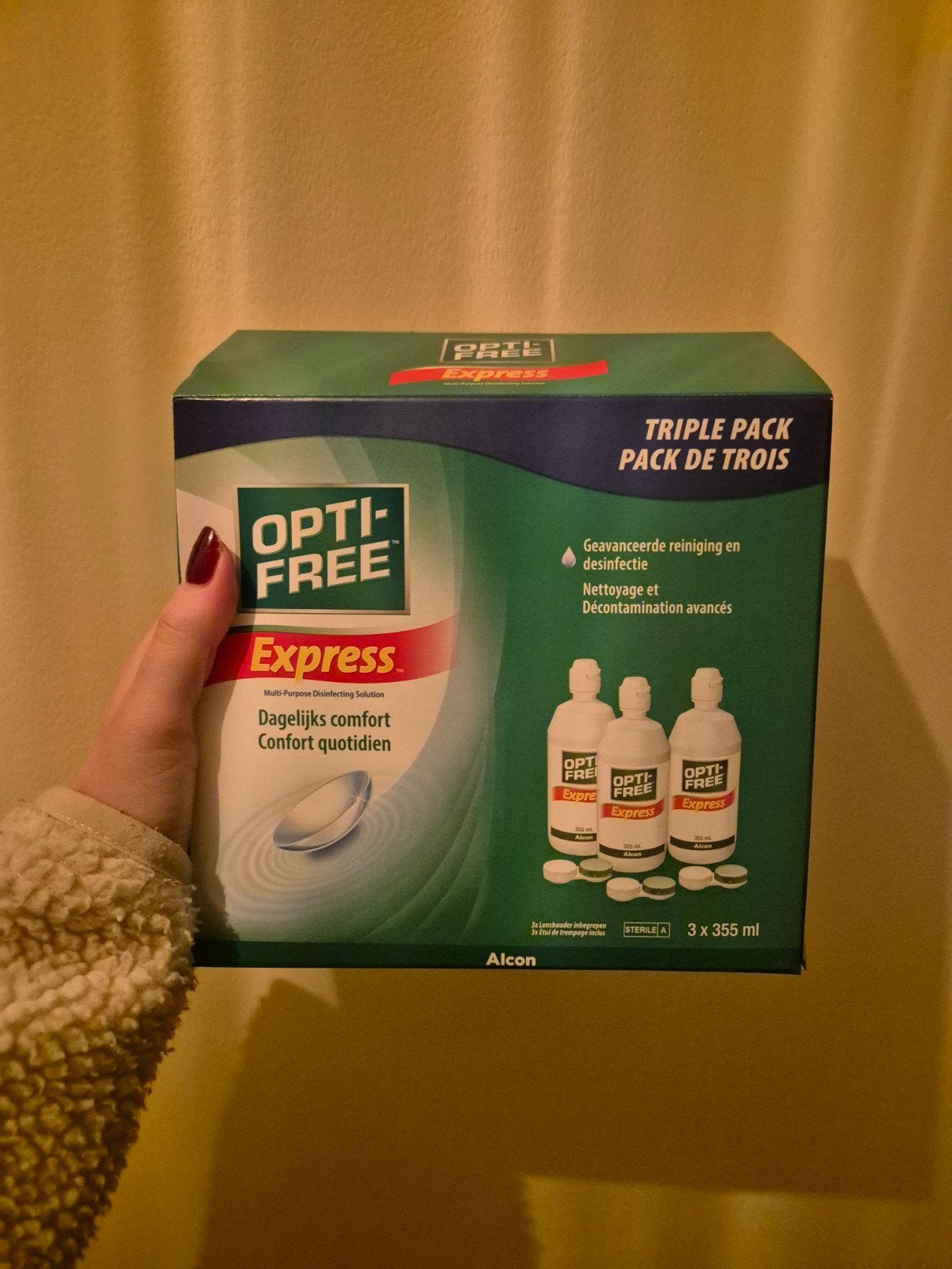 Opti-free Express lenzenvloeistof - Nieuw in doos, Ophalen of Verzenden, Nieuw, Overige typen