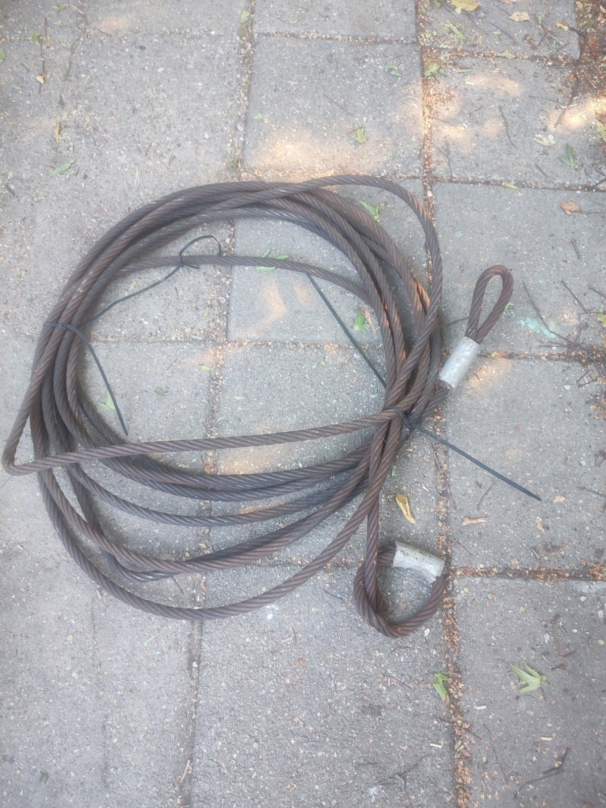 zware oude staalkabel,sleepkabel, Ophalen, Gebruikt, Overige typen