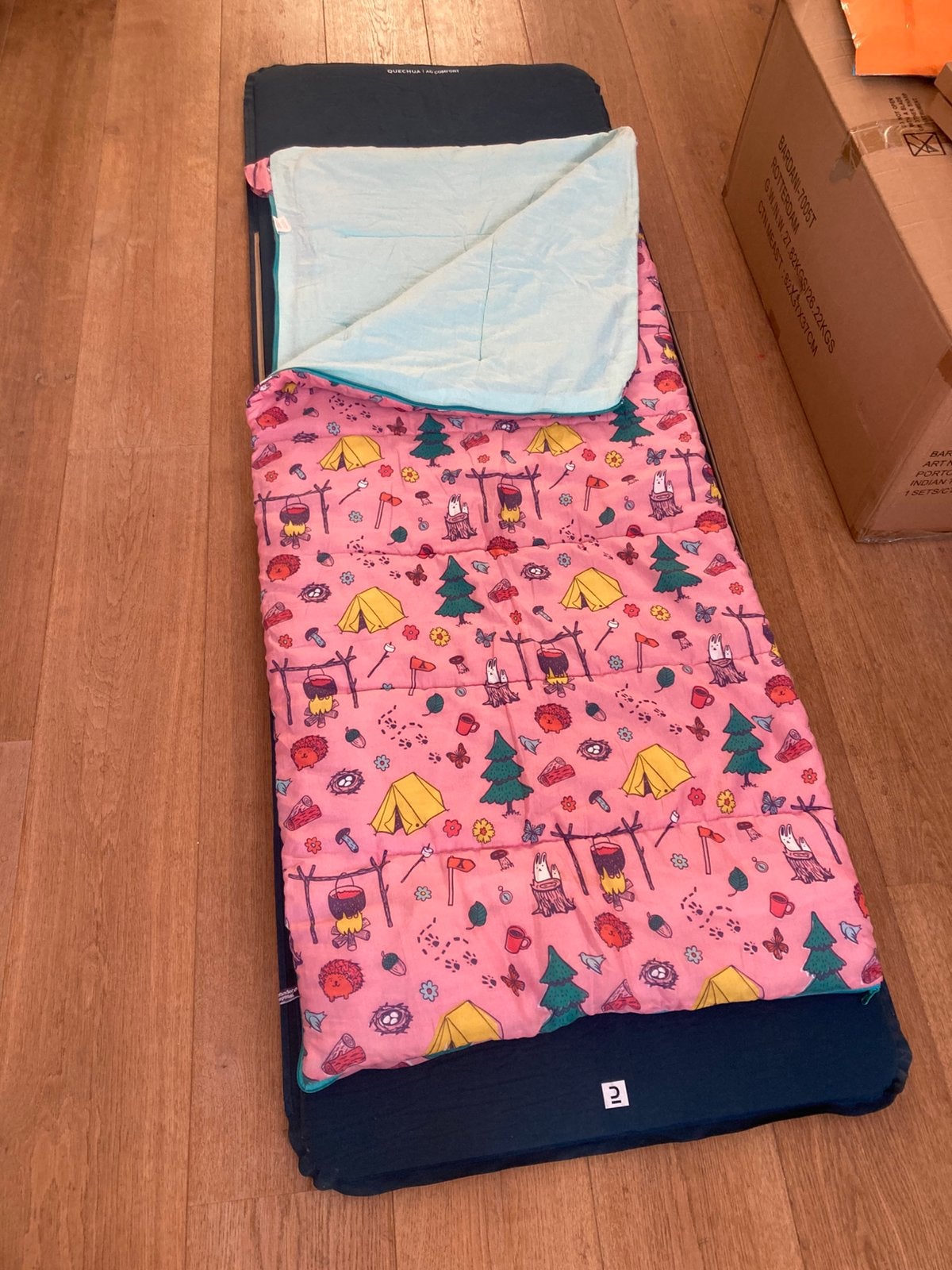 Leuke kinderslaapzak 160x70, Ophalen of Verzenden, Gebruikt