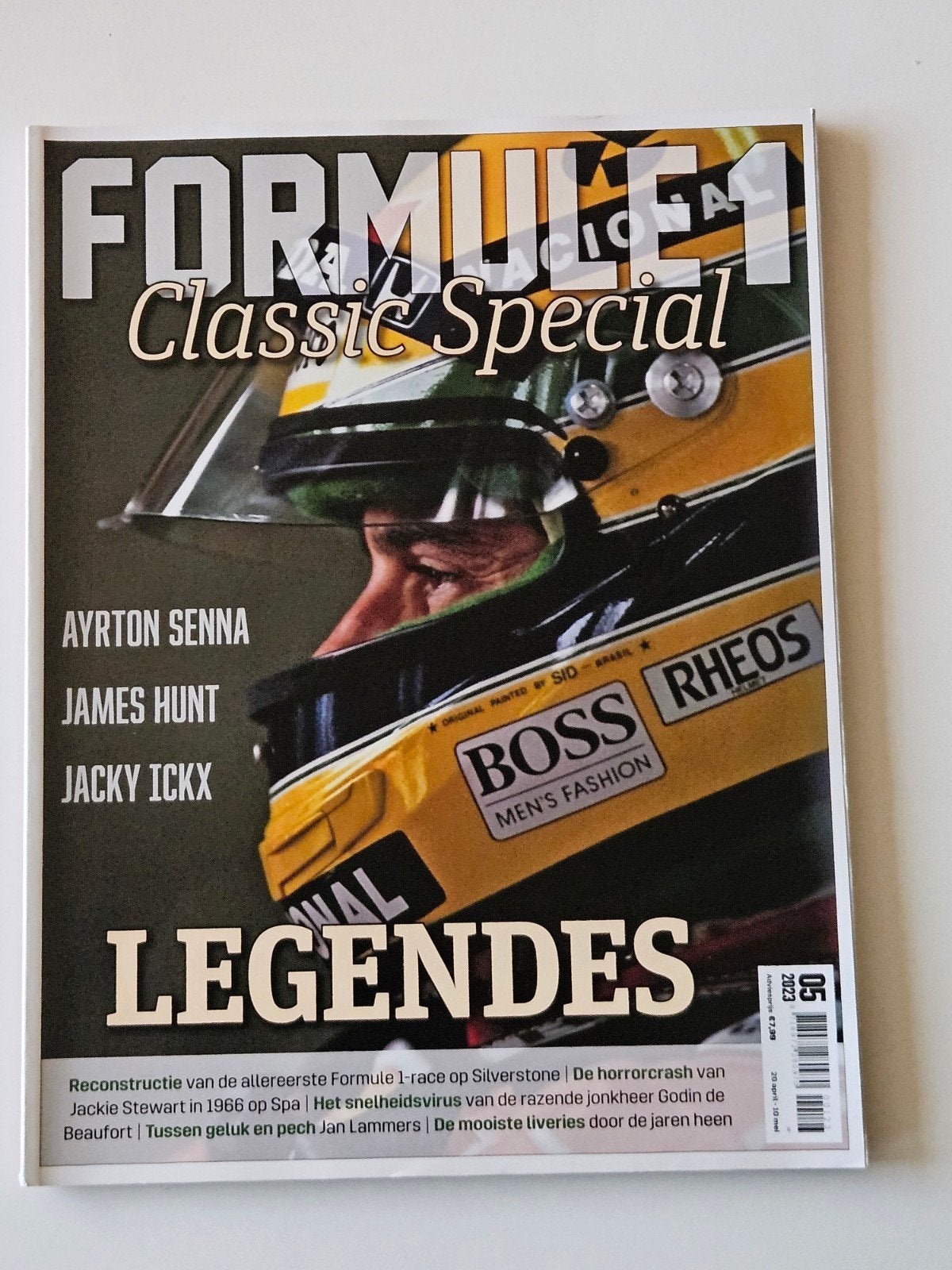 Formule 1 Classic Special - Legendes (mei 2023), Ophalen of Verzenden, Zo goed als nieuw, Sport en Vrije tijd