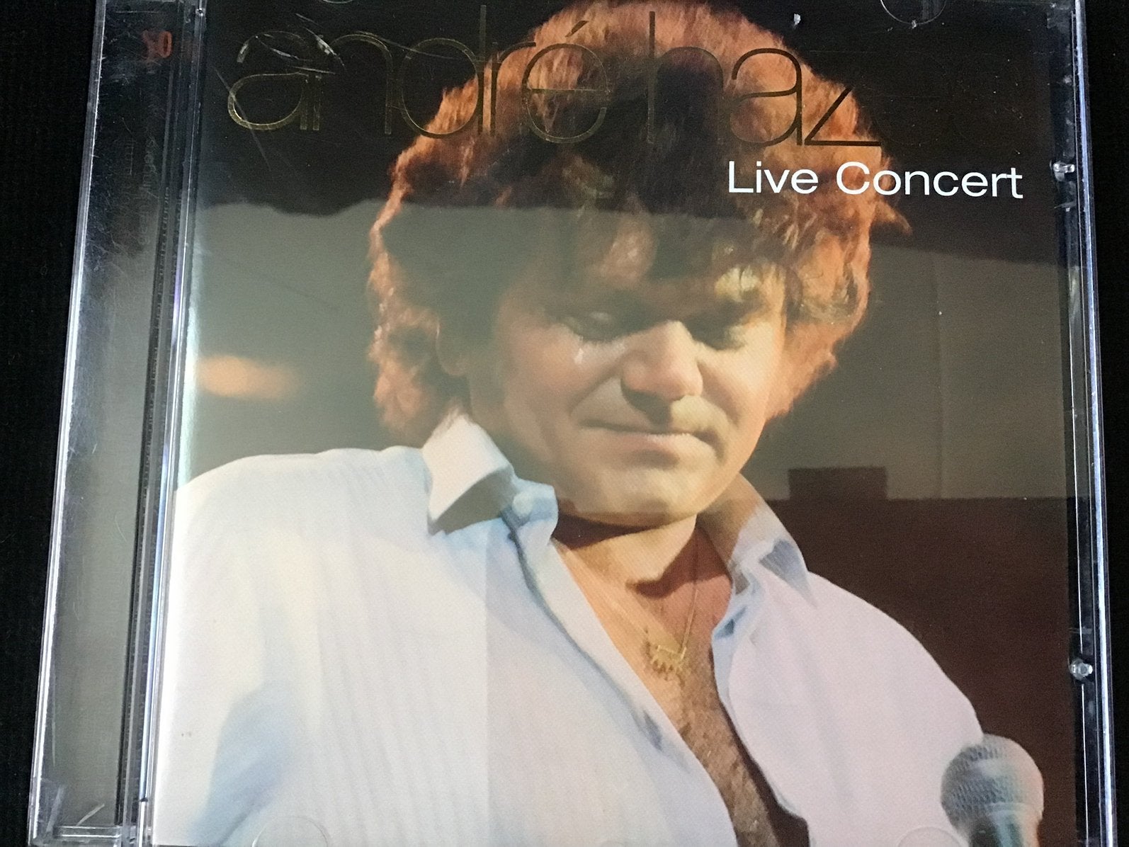 André Hazes, Live in Concert (Melvin) cd, Cd's en Dvd's, Ophalen of Verzenden, Zo goed als nieuw, Levenslied of Smartlap