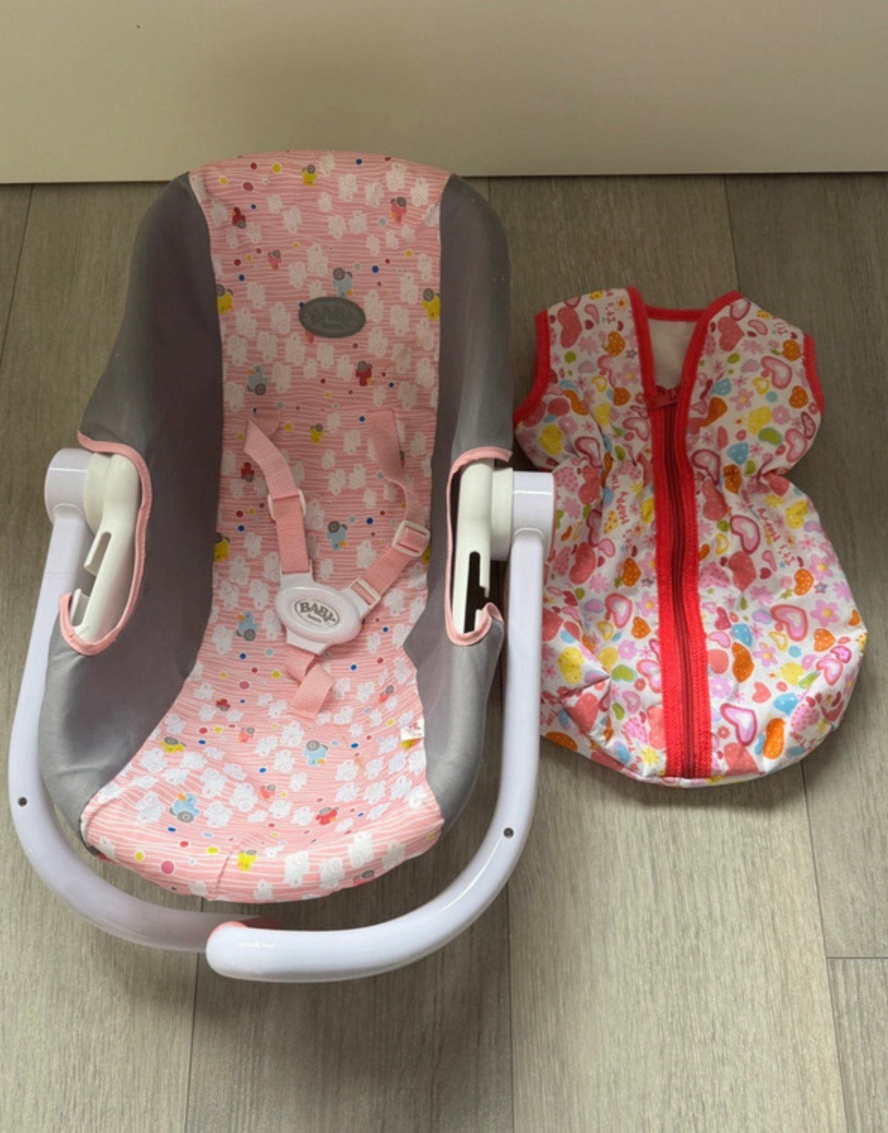 Baby born maxi cosi + slaapzakje, Kinderen en Baby's, Ophalen, Zo goed als nieuw, Babypop