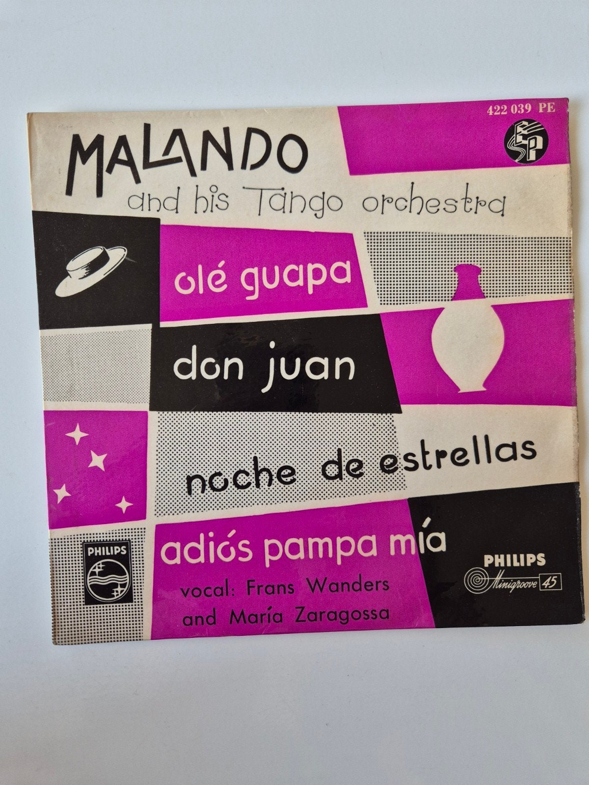 Malando and his Tango Orchestra - Olé Guapa, Gebruikt, Wereldmuziek, 7 inch, Ophalen of Verzenden