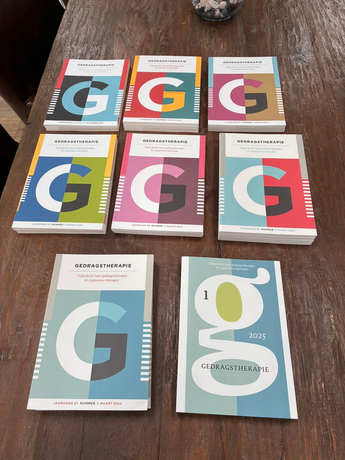 Complete jaargangen Gedragstherapie VGCt 2018-2025, Ophalen of Verzenden, Zo goed als nieuw