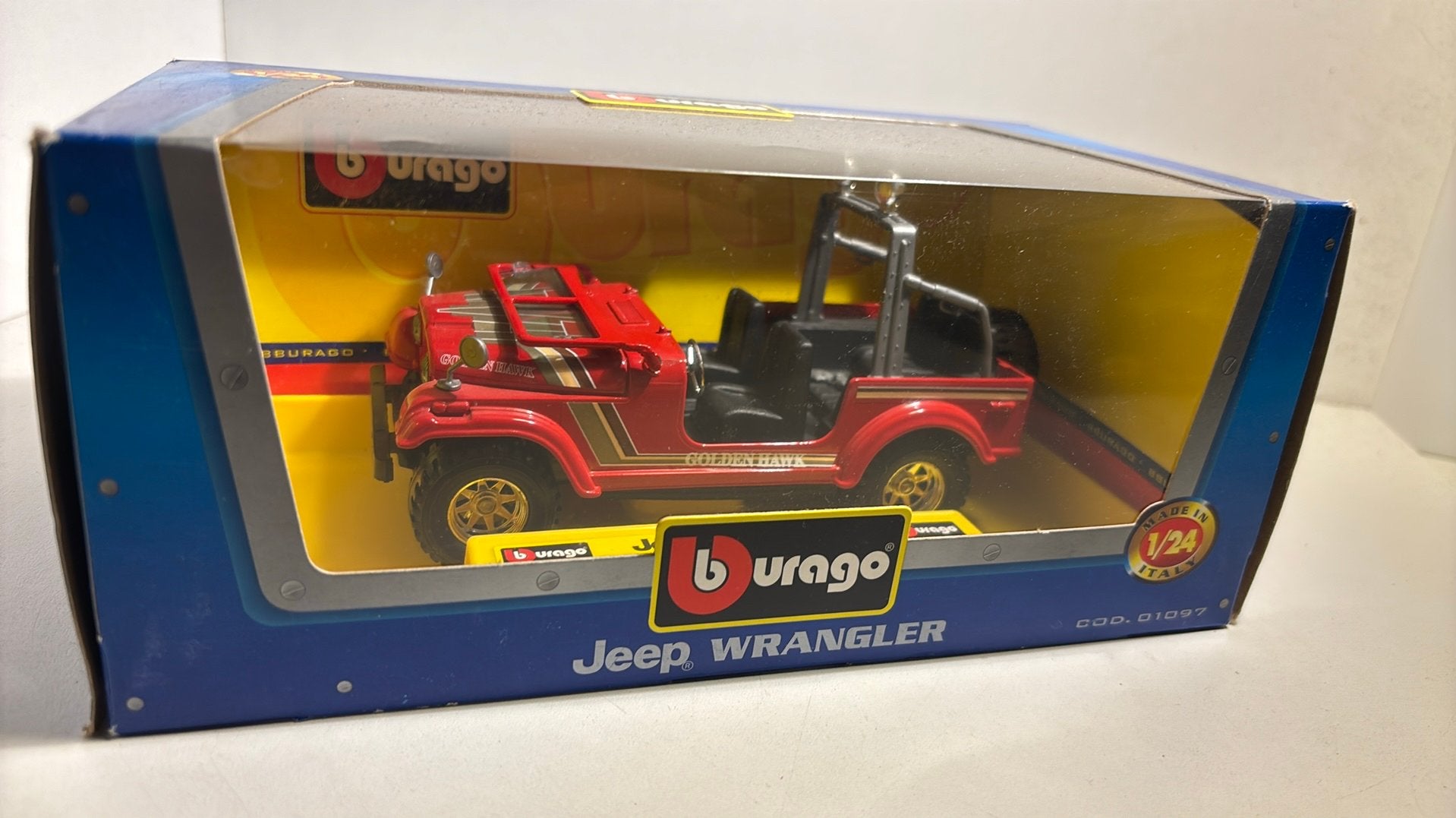 Jeep wrangler Bburago 1.24