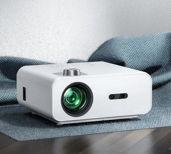 Slimme projector voor huis terras en tuin, Verzenden, Nieuw, Full HD (1080)