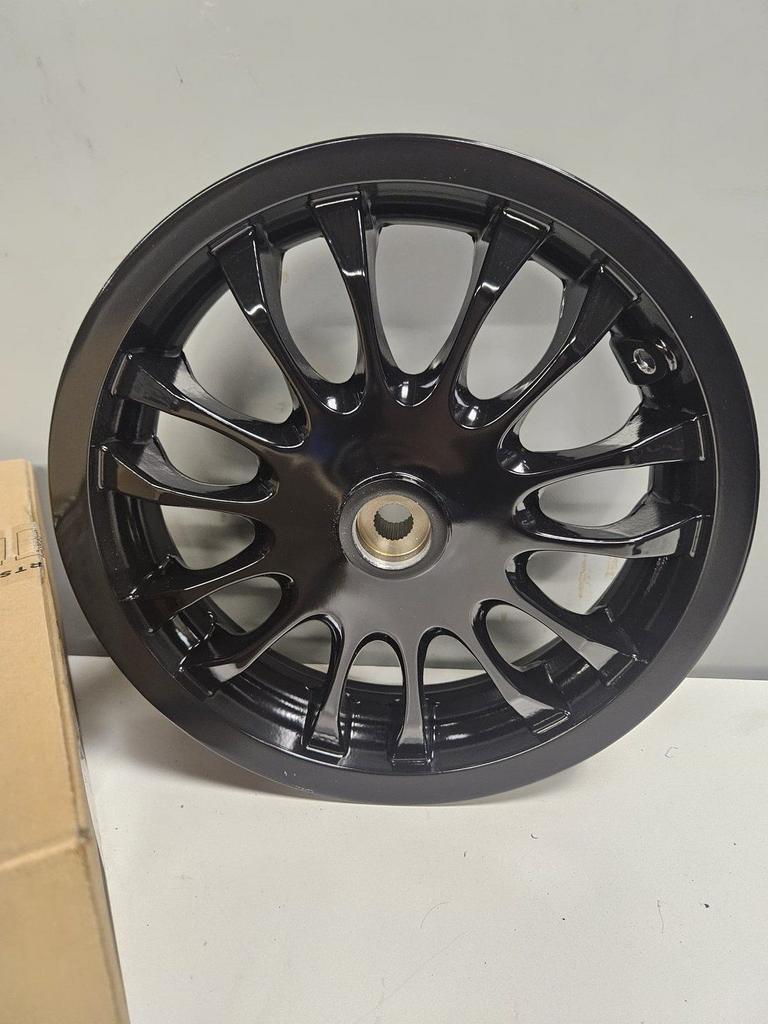 Vespa Sprint 2 takt achter velg zwart glans kleine trommel., -, -, Nieuw, Ophalen of Verzenden