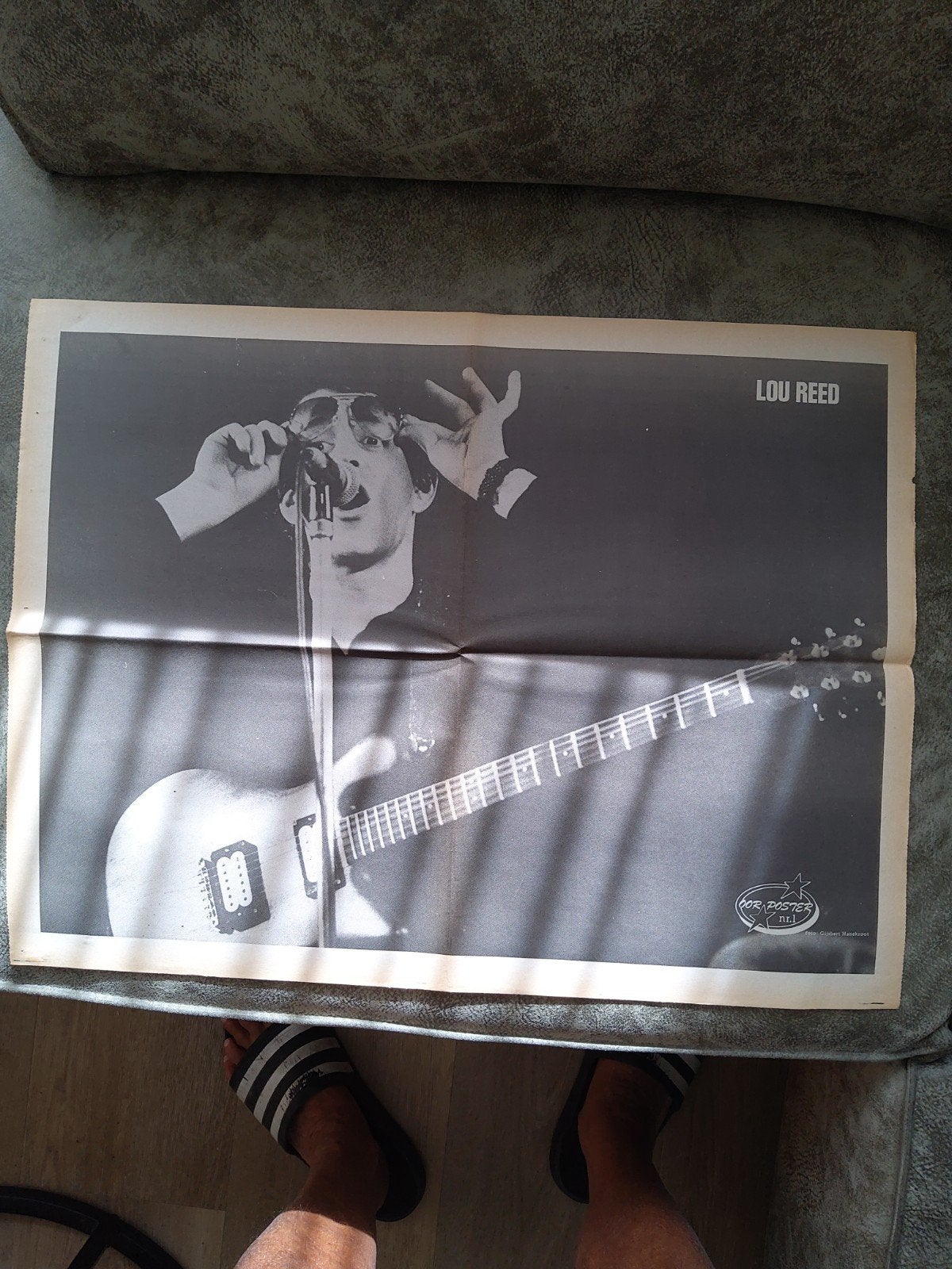 Lou Reed:  grote poster, Ophalen of Verzenden, Poster, Artwork of Schilderij