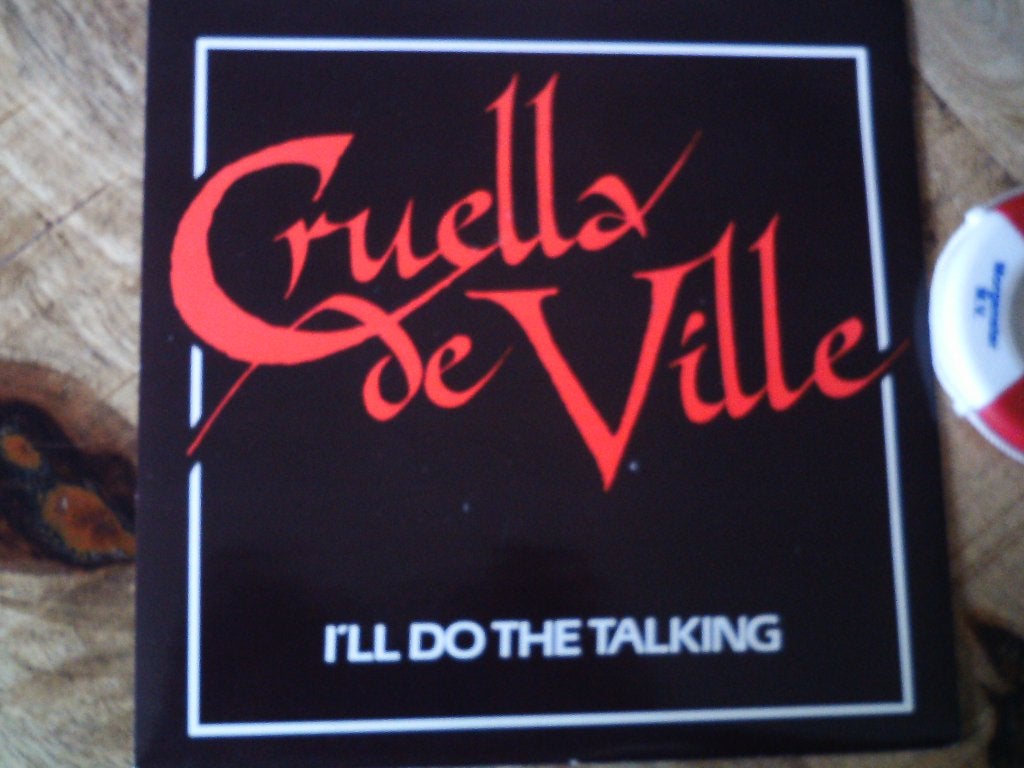 Cruella de Ville - I'll Do The Talking (Vinyl Single) 28a, Cd's en Dvd's, 7 inch, Ophalen of Verzenden, Zo goed als nieuw, Overige typen