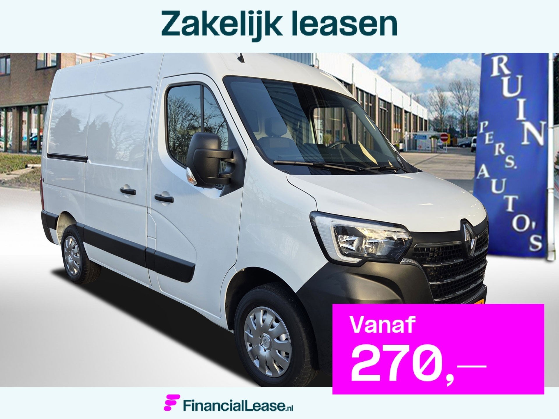 Renault Master 2.3 dCi 136 Pk L1/H2 Comfort Airco Cruisecont, Voorwielaandrijving, Gebruikt, 4 cilinders, Renault