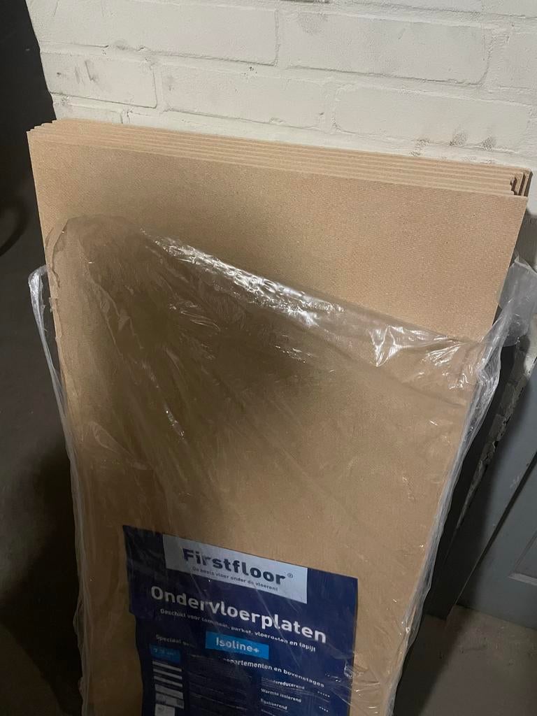 Aangebroken pakket ondervloerplaten Firstfloor Isoline+, Ophalen, Overige materialen, 30 cm of meer, 50 tot 150 cm
