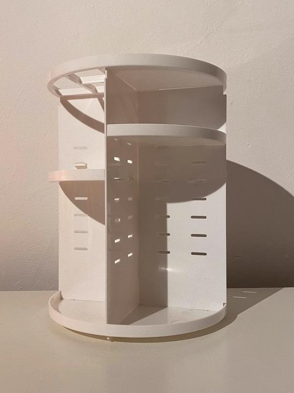 Draaiend makeup organizer, Ophalen of Verzenden, Gebruikt, Gehele gezicht, Toebehoren