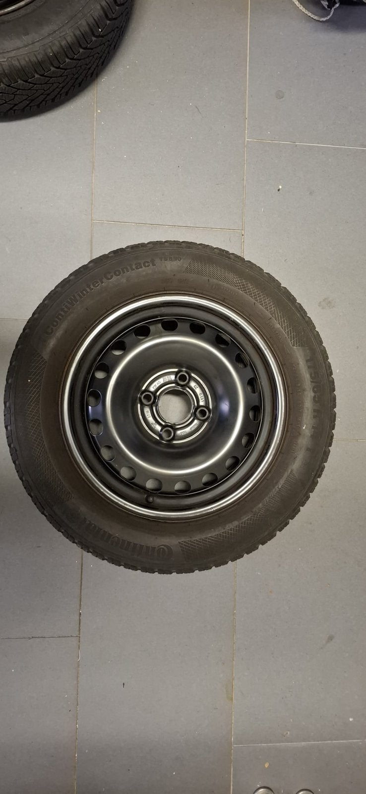 4 Continental winterbanden 14” + VW velgen, Ophalen of Verzenden