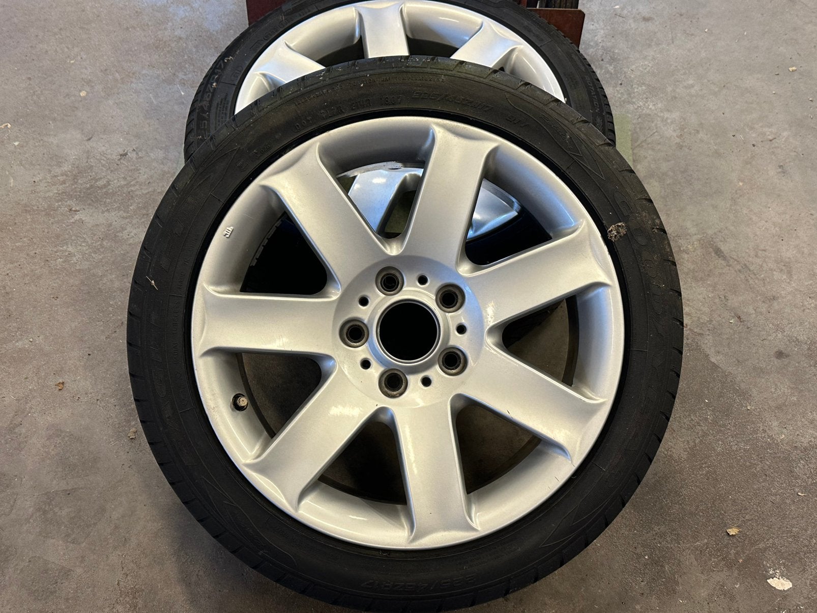 17 inch lichtmetalen velgen voor BMW, Auto-onderdelen, Ophalen, Gebruikt, Velg(en), 17 inch