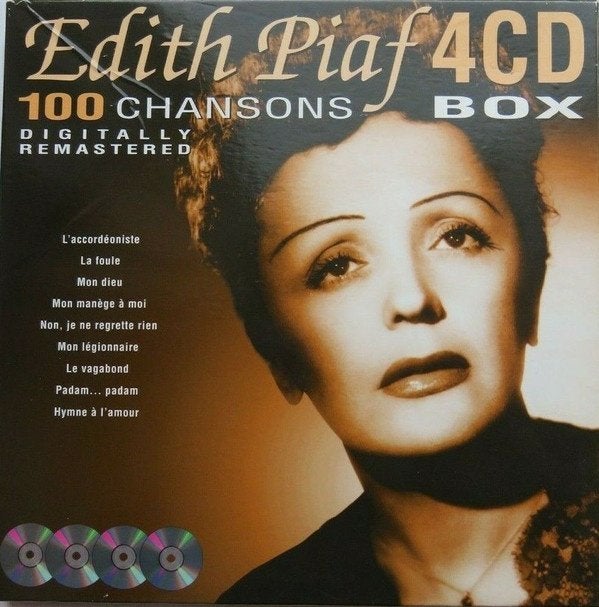 Edith Piaf ‎  100 Chansons  cd, Boxset, Pop, Ophalen of Verzenden, Zo goed als nieuw
