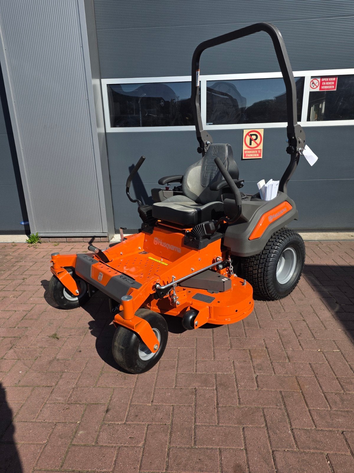 Husqvarna Z448 zero turn, Ophalen, Nieuw, 120 cm of meer