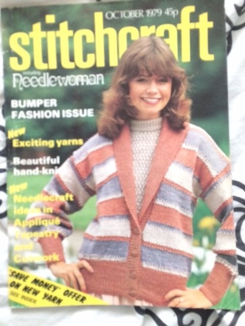 stitchcraft oktober 1979 including needlewoman, Boeken, Ophalen of Verzenden, Gelezen, Damesbladen