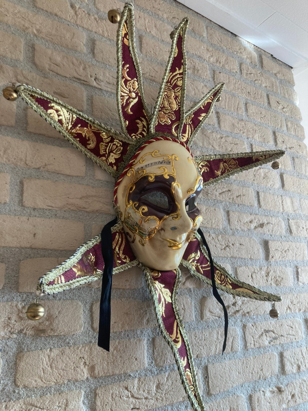 Venetiaans masker, Ophalen of Verzenden, Zo goed als nieuw