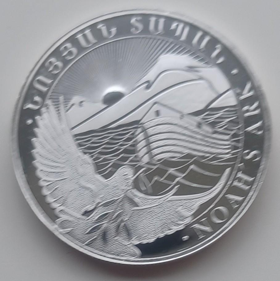 1/2 ounce zilveren Noah's Arc, Ophalen of Verzenden, Zilver