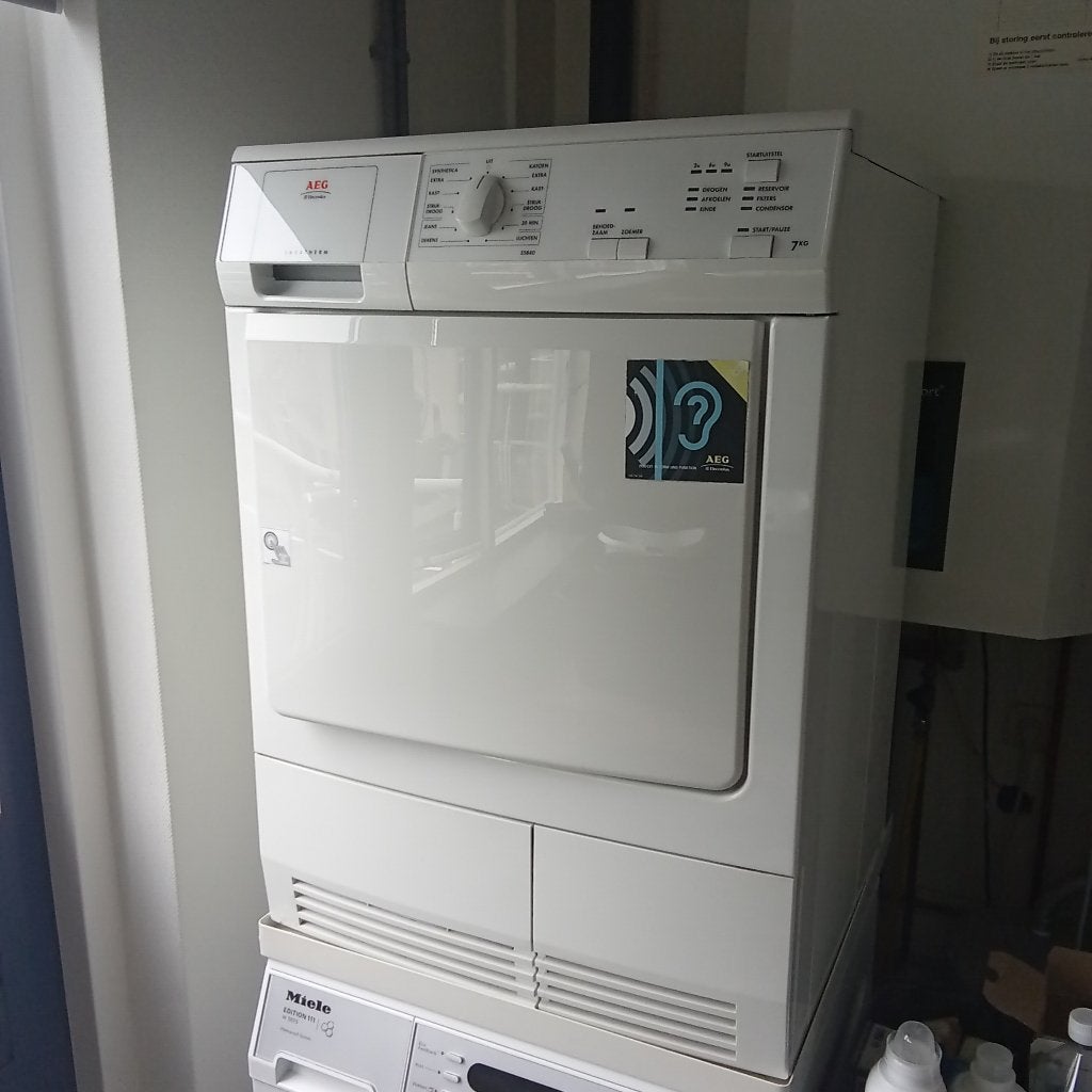 Gratis afhalen: AEG / Electrolux wasdroger, Ophalen, 6 tot 8 kg, Gebruikt, Voorlader