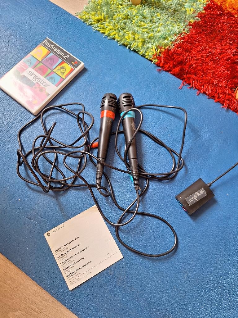 SINGSTAR voor Play-station 2, Ophalen, Muziek, Gebruikt, 2 spelers