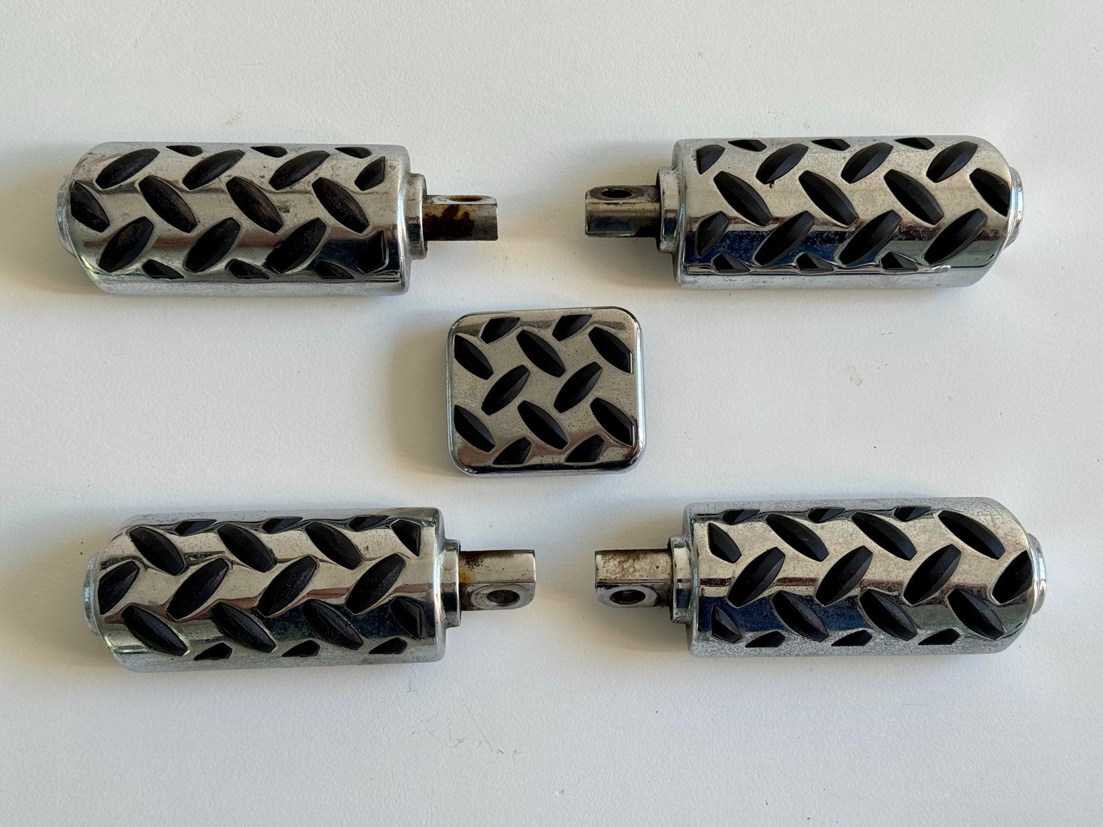 Voetsteunen set voor motorfietsen, Motoren, Ophalen of Verzenden, Gebruikt