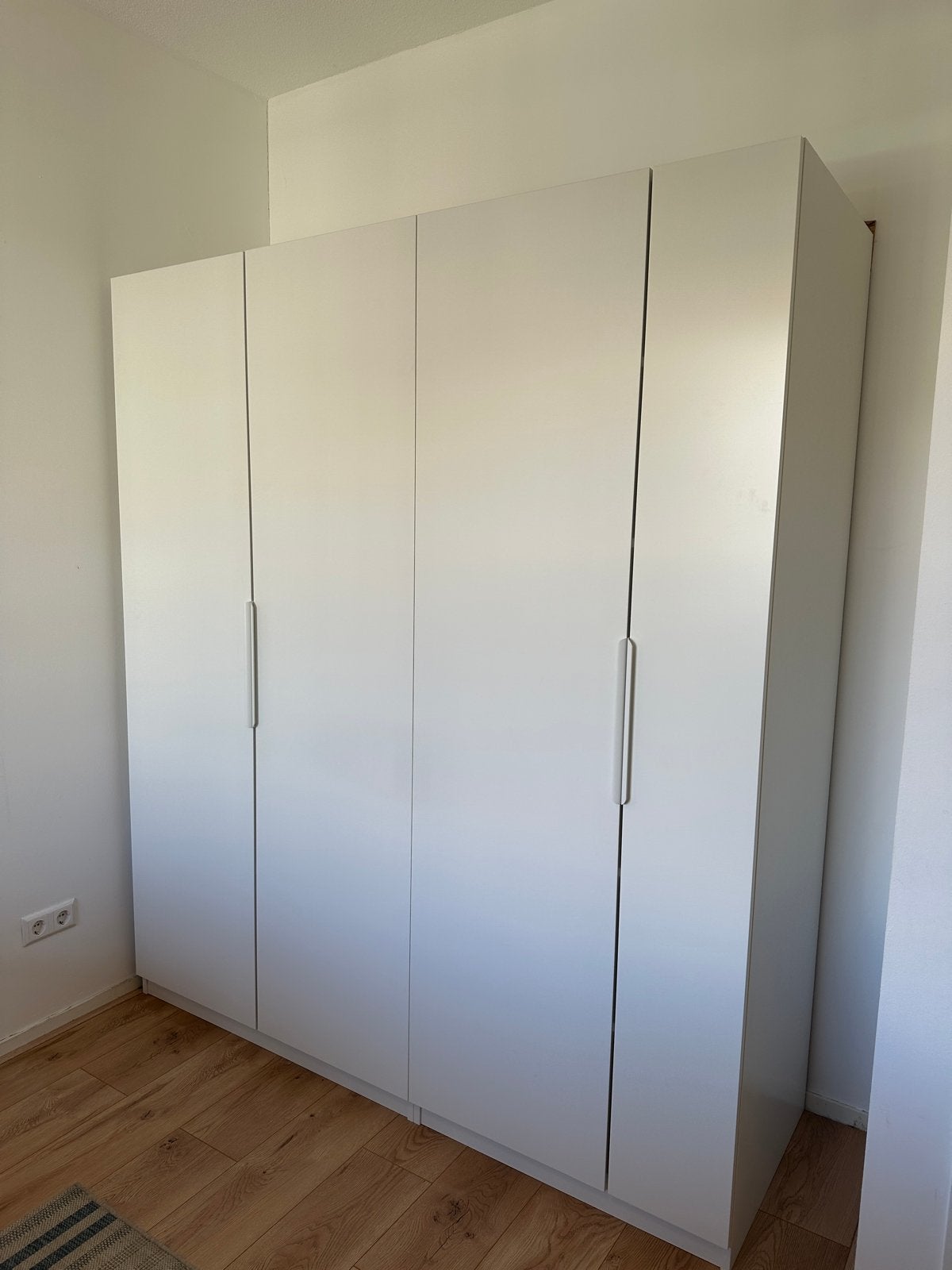 IKEA PAX Wardrobe 175x60x201 cm - White, Ophalen, 200 cm of meer, 150 tot 200 cm, Met klep(pen)