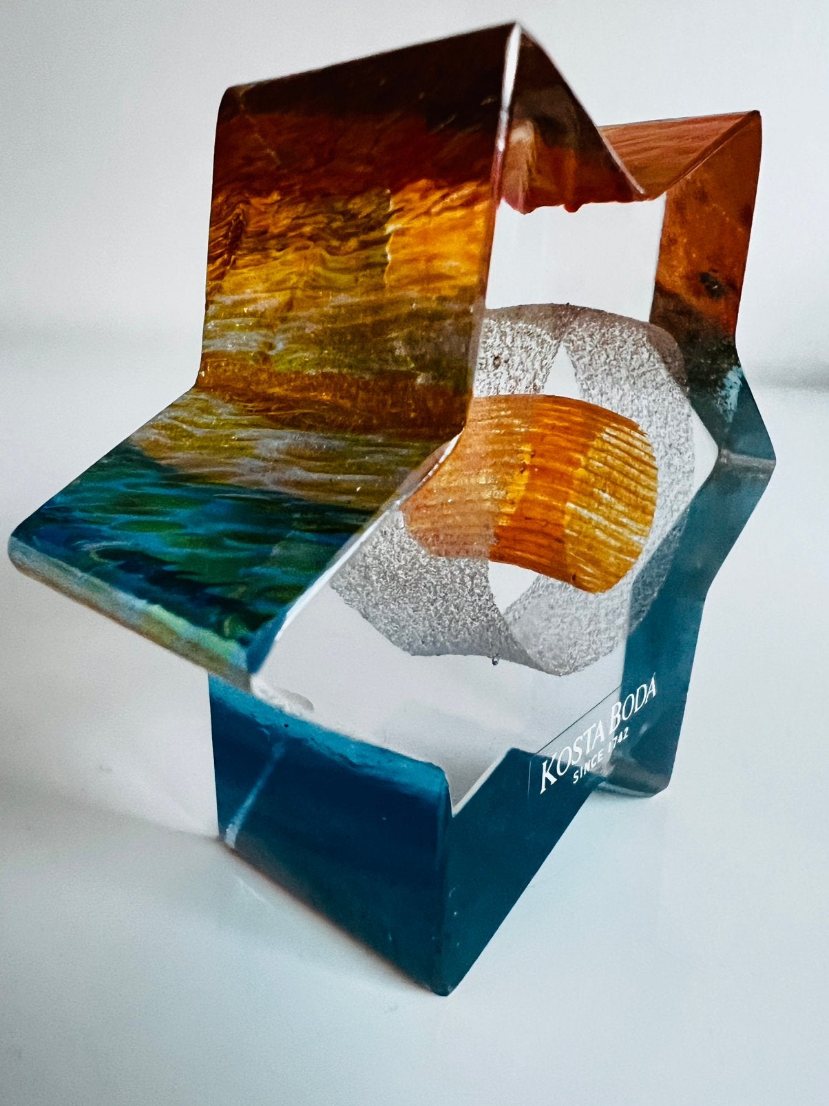 Kosta Boda Art Glass Bertil Vallien Star ‘Sirius’ 1993, Ophalen of Verzenden, Object, Glas