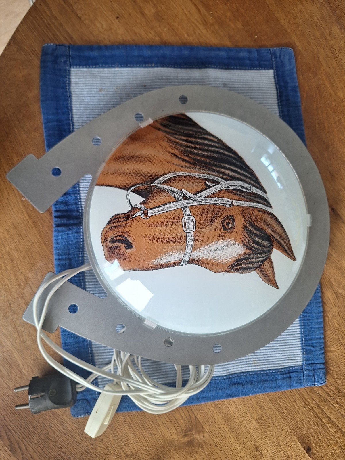Paarden lamp, Verzenden, Metaal of Aluminium